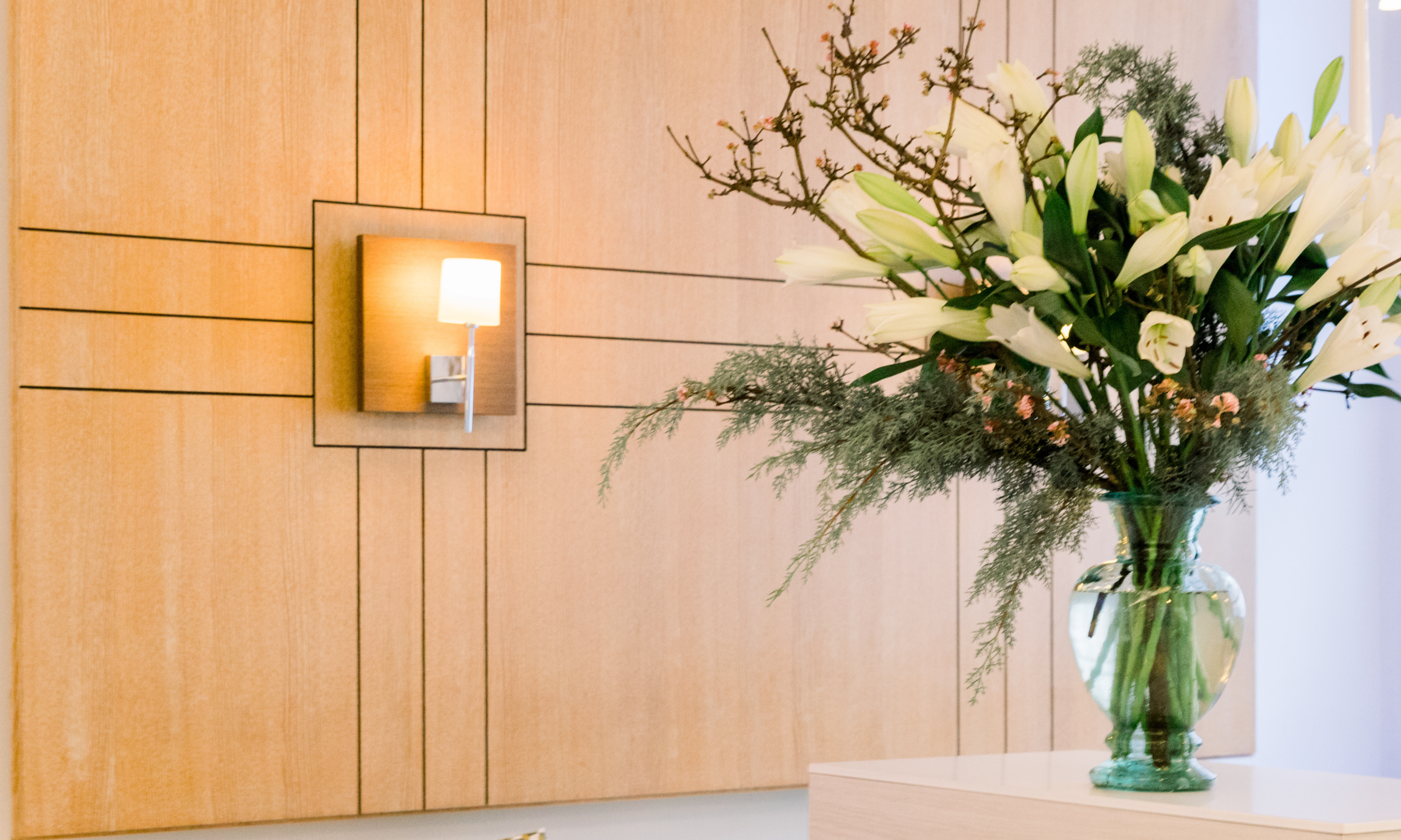 Banniere fleurs hotellerie